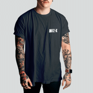 camiseta gris mezk